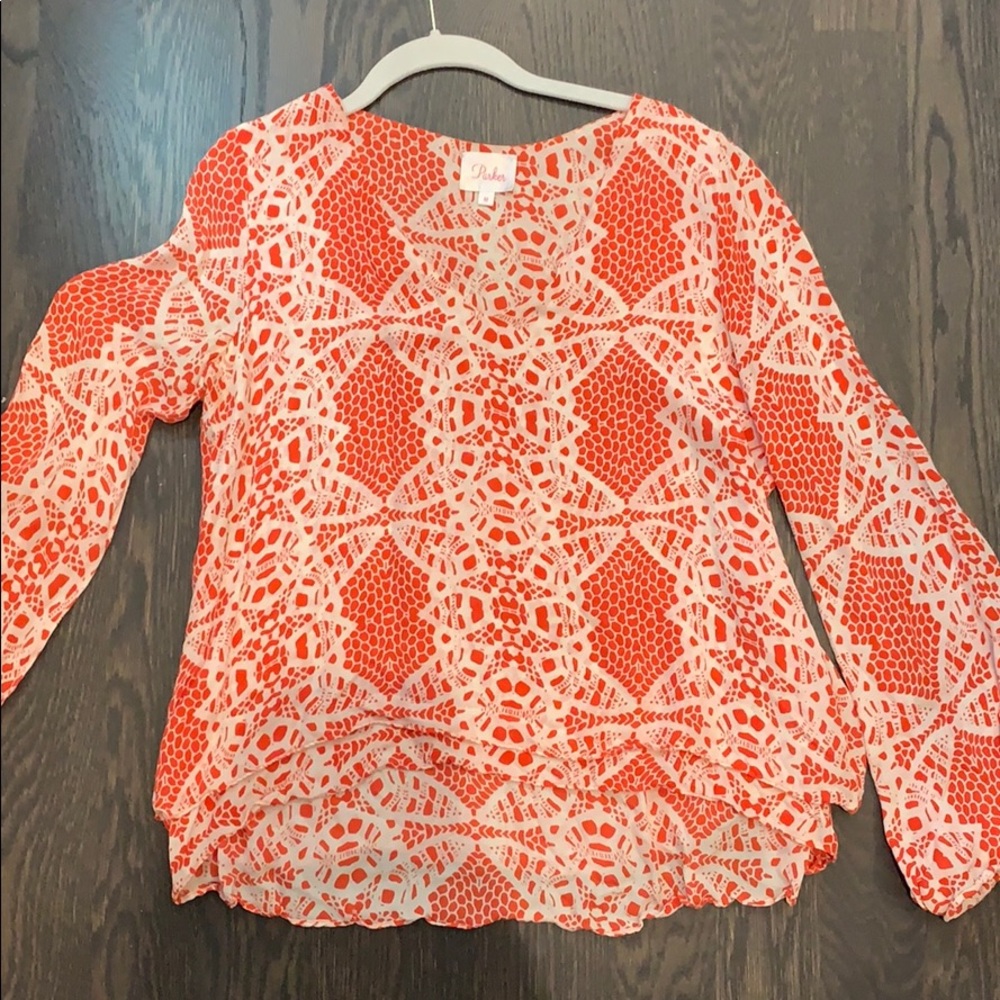 PARKER Blouse lightly worn- no stains